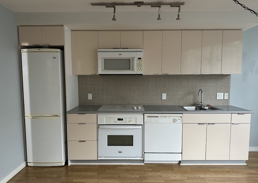 Before: Slab to White Shaker, Vancouver DT